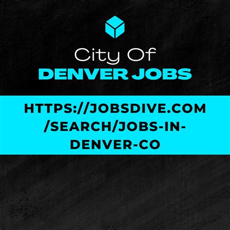 city of denver job posting.